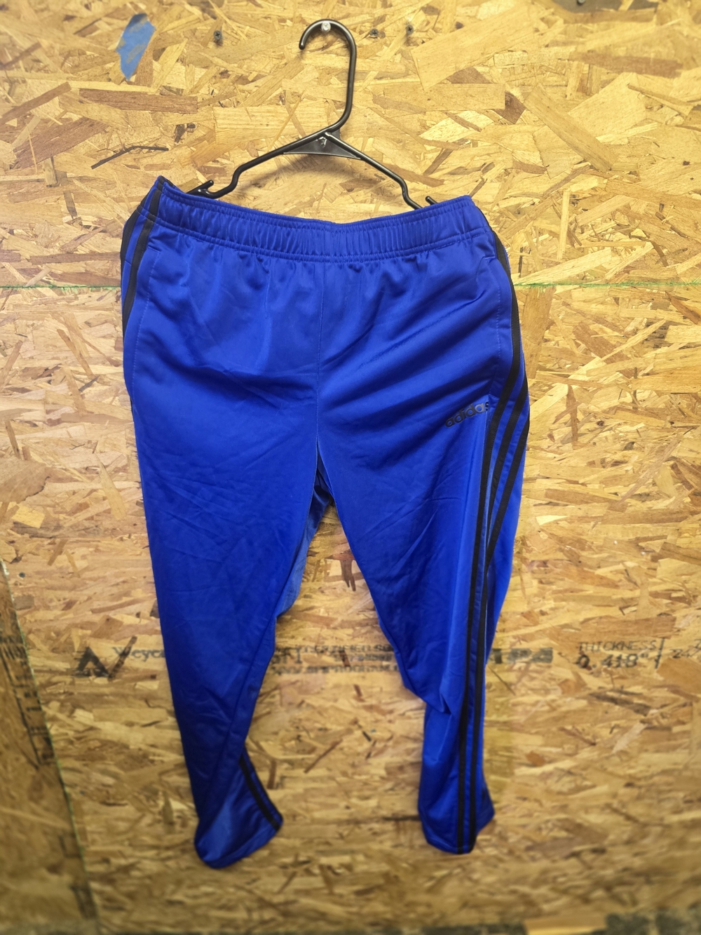 adidas Royal Blue Sports Pants with Black Logo